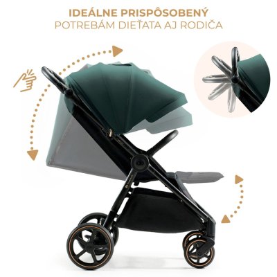 KINDERKRAFT SELECT Sportkinderwagen Mitzy Jade Green