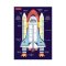 Mudpuppy Puzzle Raketoplan 48 komada