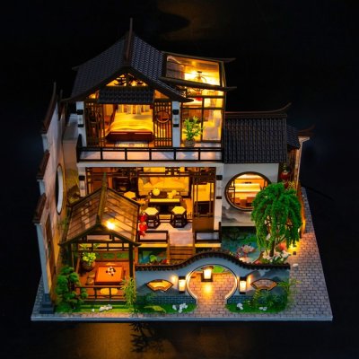 2Kids Toys Miniatyrdockhus Poetisk Villa
