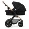 KINDERKRAFT Kombi-Kinderwagen Moov 2 Air 3in1 Pure Black