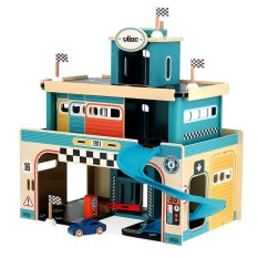 Vilac Garage en bois vintage Vilacity
