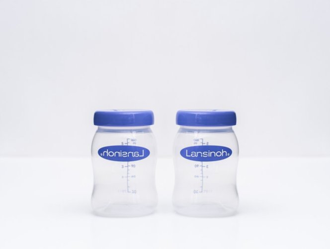 LANSINOH Breast milk storage bottles 4 pcs