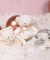 Doudou Conjunto Presente Ursinho de Peluche com Mantinha 30 cm rosa