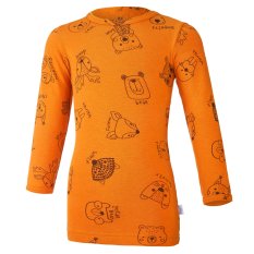 Maglietta scivolo DR TISK Outlast® - animaletti color miele