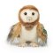 Rappa Coruja de pelúcia queimada 20 cm ECO-FRIENDLY