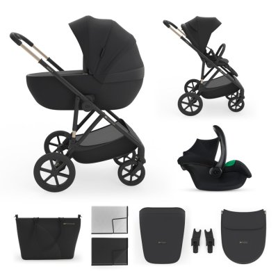KINDERKRAFT Kombikinderwagen 3in1 Prime 3 Venezian Black