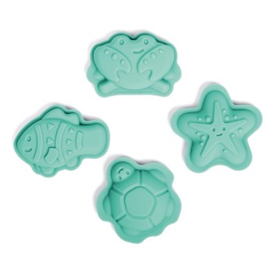 Bigjigs Toys Moules en silicone verts Eggshell