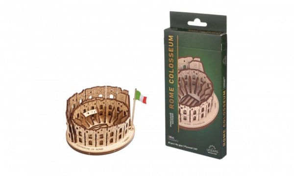 Ugears Puzzle 3D en bois et mécanique – Le Colisée de Rome