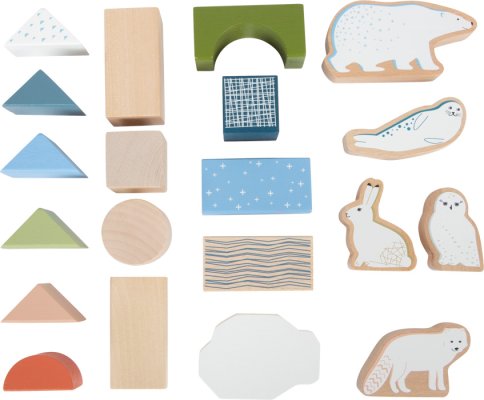 small foot Lesene kocke Arctic