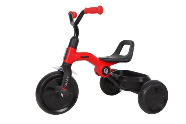 QPLAY Rowerek Trójkołowy Ant Red, wiek 2-6 lat