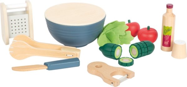 small foot Set de ensalada con verduras para cortar Fresh