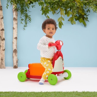 Saltador SKIP HOP Zoo 3 en 1 Ride-On Fox 12m+ hasta 20 kg