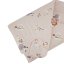 ECO double-sided cotton swaddling cloth My farm Powder pink 75x75 cm