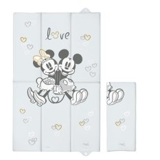 CEBA Reise-Wickelunterlage (50x80) Disney Minnie & Mickey Grau