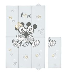 Previjalna podloga CEBA Travel (50x80) Disney Minnie & Mickey Gray