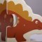 Bigjigs Toys Drewniane puzzle dinozaury
