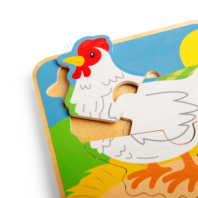 Bigjigs Toys Puzzle Lebenszyklus Huhn