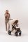 MUUVO Kombikinderwagen Quick Boho Brown Set 2in1