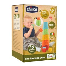 CHICCO Becher stapelbar farbig Eco+ 6m+