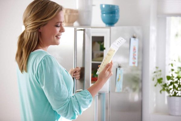 Philips AVENT Milchpumpe. Milchhandbuch + Beutel für Muttermilch 180 ml, 25 Stk