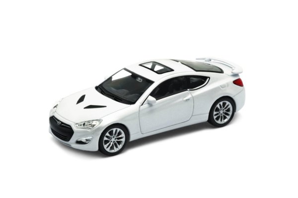 Welly Hyundai Genesis II Coupe 1:34 rojo