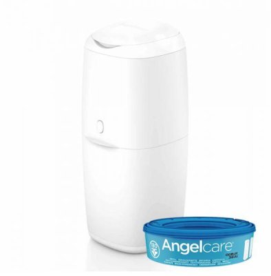 ANGELCARE Windelkorb Classic + 1 Kartusche + Ersatzkartuschen 3 Stk
