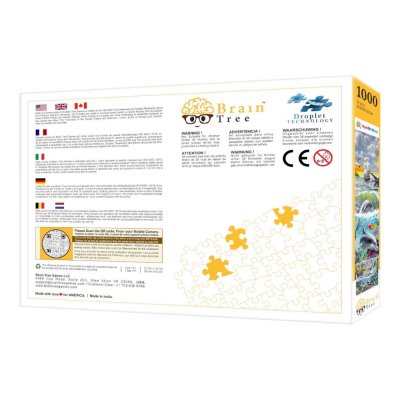Brain Tree Puzzle Inselbucht 1000 Teile