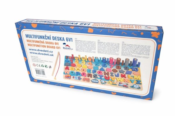 2Kids Toys Multifunktionales Steckbrett 6 in 1