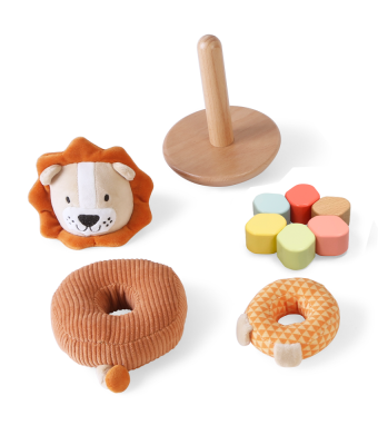 2Kids Toys Piramidka z kółek Lewek