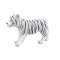 Mojo Weißer Bengal-Tiger Junges stehend