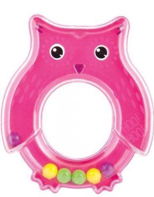 CANPOL BABIES Rattle owl - pink