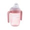 CANPOL BABIES Kubek niekapiący z silikonową końcówką 220 ml różowy