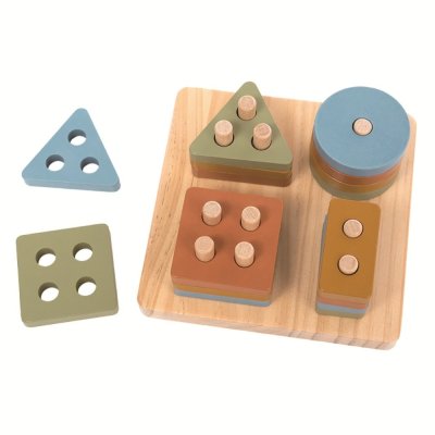 2Kids Toys Nasadzovanie Farebné tvary