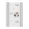CEBA BABY Wickelauflage 2-seitig mit fester Platte (50x70) Ultra Light Pilot Bear