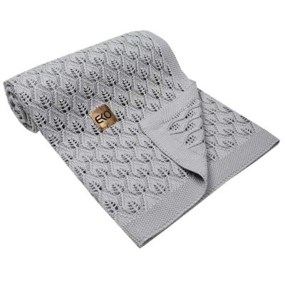 EKO Bambusdecke Light Grey 80x100cm
