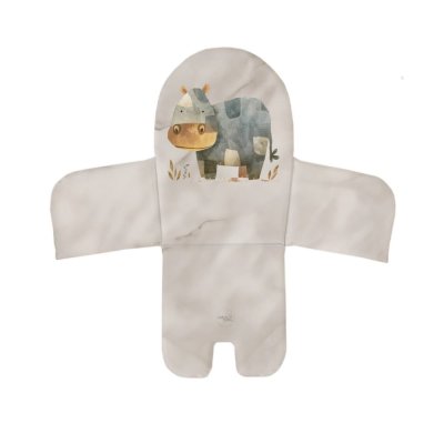 CEBA BABY Sitzverkleinerer für Hochstuhl (38x28) Basic Cosy Hippo