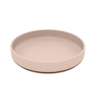 PETITE&MARS Juego de comedor silicona TAKE&MATCH 4 piezas Dusty Rose - Desert Sand 6m+