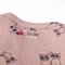 Body T-shirt slip IMPRESSÃO Outlast® - guaxinim avelã