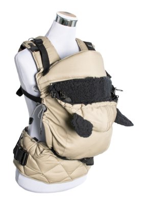 Monkey Mum® Capucha con aislamiento para portabebés - Arena de desierto
