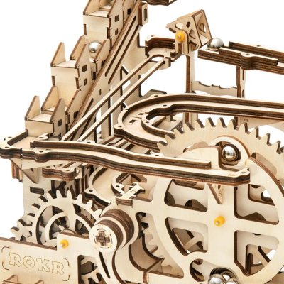 RoboTime 3D Mechanischer Bausatz Kugelbahn Spirale