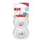 NUK Silikon-Schnuller Star Peppa Pig 6-18m. 2 Stk.