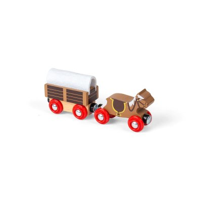 Bigjigs Rail Houten Treinbaan Wilde Westen 62 Delig