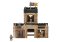 Jeujura Jeu de construction en bois 270 pièces Château avec catapulte