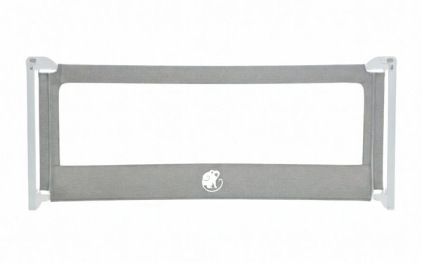 Varovalo za posteljo Monkey Mum® Popular - 90 cm - temno sivo - design