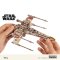 Ugears 3D mechanisches Holzpuzzle Star Wars Luke Skywalker X-Wing Sternenjäger