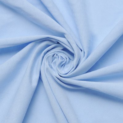 BABYMATEX Jersey Spannbettlaken wasserdicht 60x120 cm hellblau