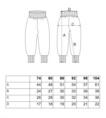 Trenirka NICKI podložena z Outlast® - sv.rjava
