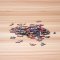 RoboTime Puzzle en bois Mandala floral