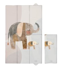CEBA BABY Podloga za previjanje putna (80x50) Basic Elephant Family