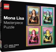 Chronicle Books Puzzle LEGO® Mona Lisa 1000 piezas